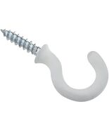 National Hardware N259-184 2020 Cup Hooks in White , 3/4&quot; , 50 piece - $440.24 MXN
