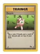 Recycle 61/62 - Fossil - Common Trainer - Pokemon - NM - Base Set - WOTC - 1999 - £1.56 GBP