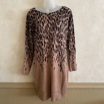 Venus Leopard Print Sweater Dress ￼Sz S - £15.60 GBP