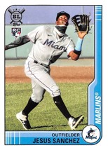 2021 Topps Big League #123 Jesus Sanchez RC Rookie Card Miami Marlins ⚾ - £0.67 GBP