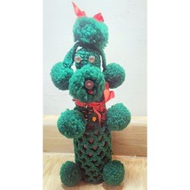Crochet Green POODLE Vintage Liquor Bottle Cover Kitsch Kitschy Barware ... - $170.35 MXN