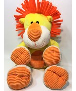 Babies r Us Plush Lion Bright Sitting 16&quot; Yellow Orange Floppy Stuffed A... - €76,67 EUR