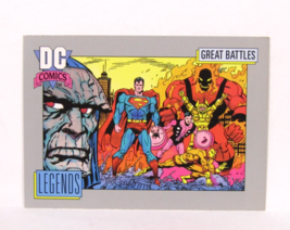 1992 DC Comics Series 1 Cosmic Cards Great Battles Superman Legends # 148 - £3.08 GBP