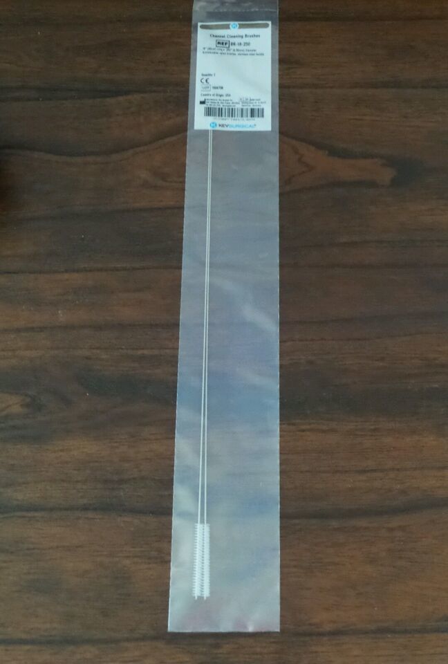 (2) Surgical Brush Cannula Channel Cleaning Key 18&quot; Long .250&quot; dia BR-18... - $32.99