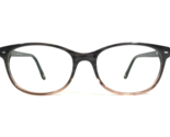 Liz Claiborne Eyeglasses Frames 607 01X2 Brown Fade Oval Full Rim 53-17-135 - £25.64 GBP
