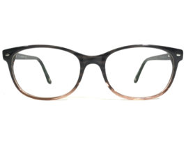 Liz Claiborne Eyeglasses Frames 607 01X2 Brown Fade Oval Full Rim 53-17-135 - £25.54 GBP