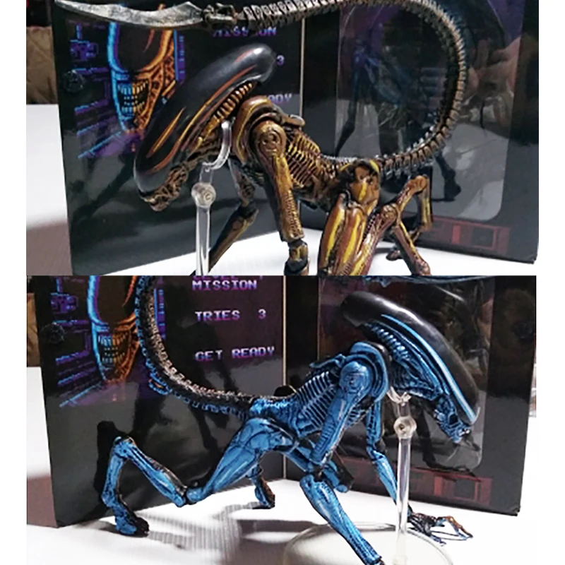 NECA Alien Dog 3 Alien Xenomorph Action Figure Alien vs Predator Collectible - £25.94 GBP+