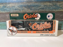 New 1994 Matchbox Baltimore Orioles Truck Team Collectible Semi Tractor Trailer - £5.47 GBP