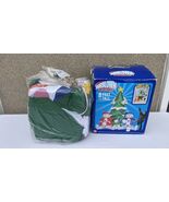 AIRBLOWN Inflatable 8 Foot Tall Christmas Tree With Snowpeople Lights Up - $115.82