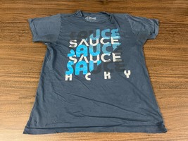 Sauce Hockey Men’s Blue T-Shirt - Medium - £3.16 GBP