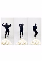 Bodybuilder cupcake toppers, bodybuilder topper, body builder cupcake - $7.92