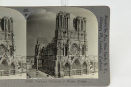 Stereoscope Cathedral of Reims France Photo Keystone View Company 1920&#39;s - €14,16 EUR