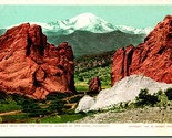 Vtg Postcard 1900 Detroit Photographic Co Pike&#39;s Peak CO Garden of Gods ... - $5.01