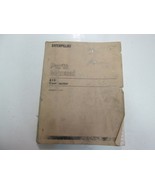 Caterpillar 815 Compactador Parte Manual Mancha Daño Fábrica OEM 91P528A - $314.50 MXN