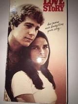 VHS Love Story: Ryan O&#39;Neal Ali Macgraw John Marley Ray Milland Tommy Le... - £7.76 GBP