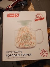 Dash Microwave Aqua Popcorn Popper for Movie Theater Style Popcorn At Ho... - $484.10 MXN