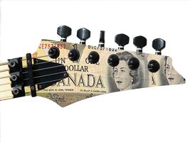 Pickguard Headstock Tremolo Skin Wrap Reskin for Guitars -CAD Bill 73 853 - $27.99