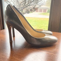 Ivanka Trump Janie Pump Women 9 Bronze Patent Leather Designer Stiletto Shoe VTG - £34.07 GBP