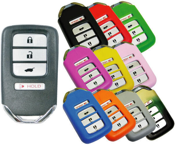 Keyless Entry Remote Key Fob Cover Fits Honda Accord Pilot CRV HRV Clari... - $8.99