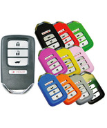 Keyless Entry Remote Key Fob Cover Fits Honda Accord Pilot CRV HRV Clari... - $12.29 CAD