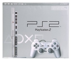 PlayStation 2 Slim Console - Silver - £147.33 GBP