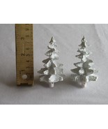 Trendmasters Christmas Magic Winter Wonderland Parts: Lot of 2 Small Tre... - €8,49 EUR