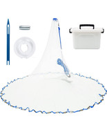 Handmade American Cast Net, BalanZze Casting Fishing Net for Bait Trap F... - $1,918.25 MXN