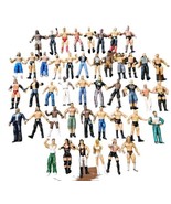Lot Of 50 Vintage 1998-2005 Jakks Pacific WWE WWF Wrestling Figures W Belts - $195.51 CAD