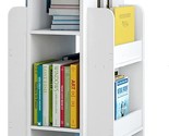 Mopam&#39;S 3-Tier Floor-Standing 360° Rotating House Bookshelf Is A Book St... - £84.91 GBP