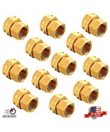 Brass Garden Hose Adapter Connector 1/2&quot; Female NPT to 3/4&quot; Female GHT T... - €7,32 EUR+