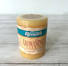Renuzit AromaSense Aromatherapy Pillar Candle Sensual Spice 65 hour NEW - $17.95