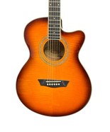 Washburn Guitar - Acoustic electric Ea15 petite jumbo cutaway 596360 462932 - $300.47 CAD