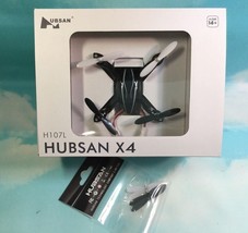 New Hubsan X4 H107L 2.4GHZ 4CH Quadcopter RTF Black/White Bonus Set of B... - £30.65 GBP