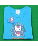Hello Kitty T-shirt | Peacock Design | Adult Medium - $546.51 MXN