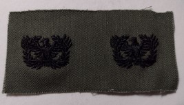 ARMY WARRANT OFFICER AVIATOR PILOT CLOTH INSIGNIA SUBDUED WINGS &amp; COLLAR... - $6.93