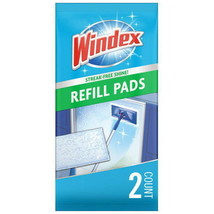 Windex Outdoor Refill Cleaning Pads Streak Free Shine 2 Count New Discontinued - £19.73 GBP