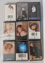 Lot of 9 Barbra Streisand Babs Audio Cassette Tap - One Voice Emotion Memories - £22.41 GBP