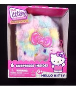 Real Littles HELLO KITTY mini Backpack Faux Rainbow fur 6 surprises NEW - $11.36