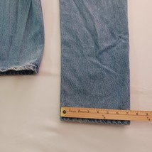 Carhartt Men's Jeans B17-STW Relaxed Fit Blue Cotton Denim Work Size 36X32 image 6