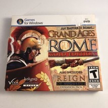 Grand Ages: Rome : Gold Edition (PC Game) w/ Expansion Pack NEW - $10.88