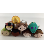 Disney Store Tsum Tsums Star Wars 3&quot; Plush Stuffed Toy 8pc Lot C3PO Jabb... - $899.77 MXN