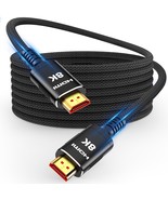 8K 2.1 50 FT Long Fiber Optic HDMI Cable, 48Gbps Ultra High-Speed HDMI C... - $29.76 CAD
