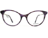 Guess Eyeglasses Frames GU2680 083 Purple Cat Eye Full Rim 52-18-140 - £50.30 GBP
