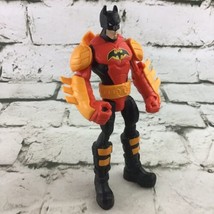 BLAZE BUSTER Batman 6” Lava Mission Power Pack Action Figure Mattel 2011 - £7.39 GBP