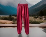 Lee Premium Jersey Y2K Joggers Mens Size Large Red Made in USA Tie Vintage - $19.75