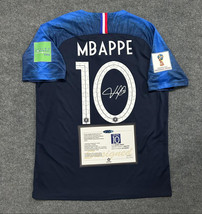 Kylian MBAPPE Signed France World Cup 2018 Home Signature Shirt/Jersey COA  - £107.91 GBP