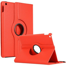 Leather Flip 360° Rotating Portfolio Stand Case Cover RED for iPad 5/iPad 6 9.7&quot; - £5.40 GBP