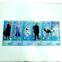 2024 Kakawow DISNEY Frozen Large Ticket Jumbo Trading Card Limited Lot Of 6 - $29.69
