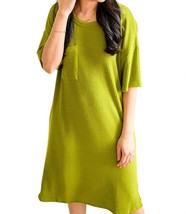 Mittoshop Easy Going Shift Dress Green - $20.79+