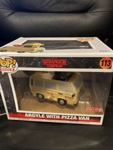 Funko Pop! Rides Stranger Things Argyle With Pizza Van Target Exclusive In Hand - £30.36 GBP